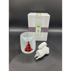 Scentsy Pine For Plaid Wax Warmer Mini Wall Plug In 2021 Collection Holiday New